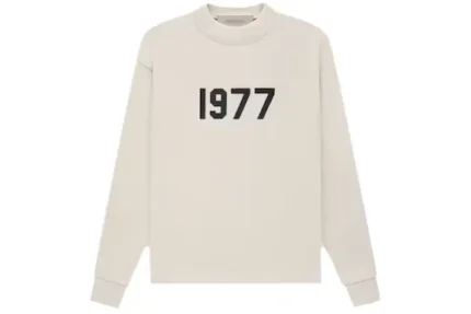 Kids Fear Of God Essentials L/S T-Shirt – Wheat