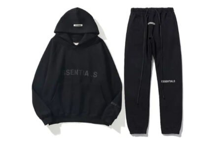 Essentials -Black Tracksuit