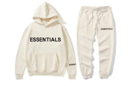 Sweatshirt – Beige Essential Tracksuit