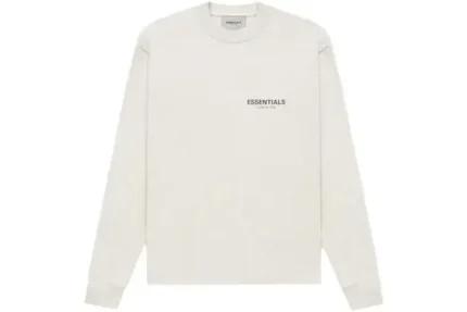 Core Collection Fear Of God Essentials LS T-Shirt – Light Heather Oatmeal