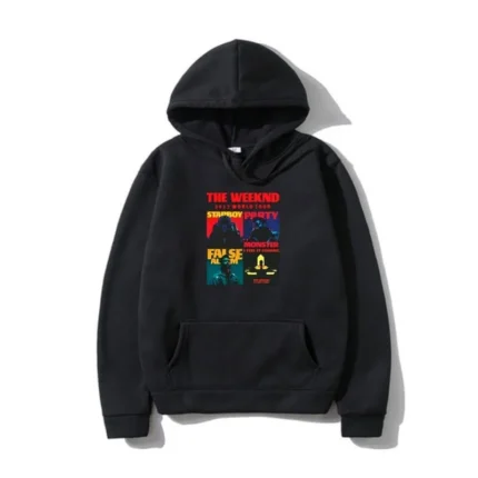 2017 World Tour Weeknd Black Hoodie